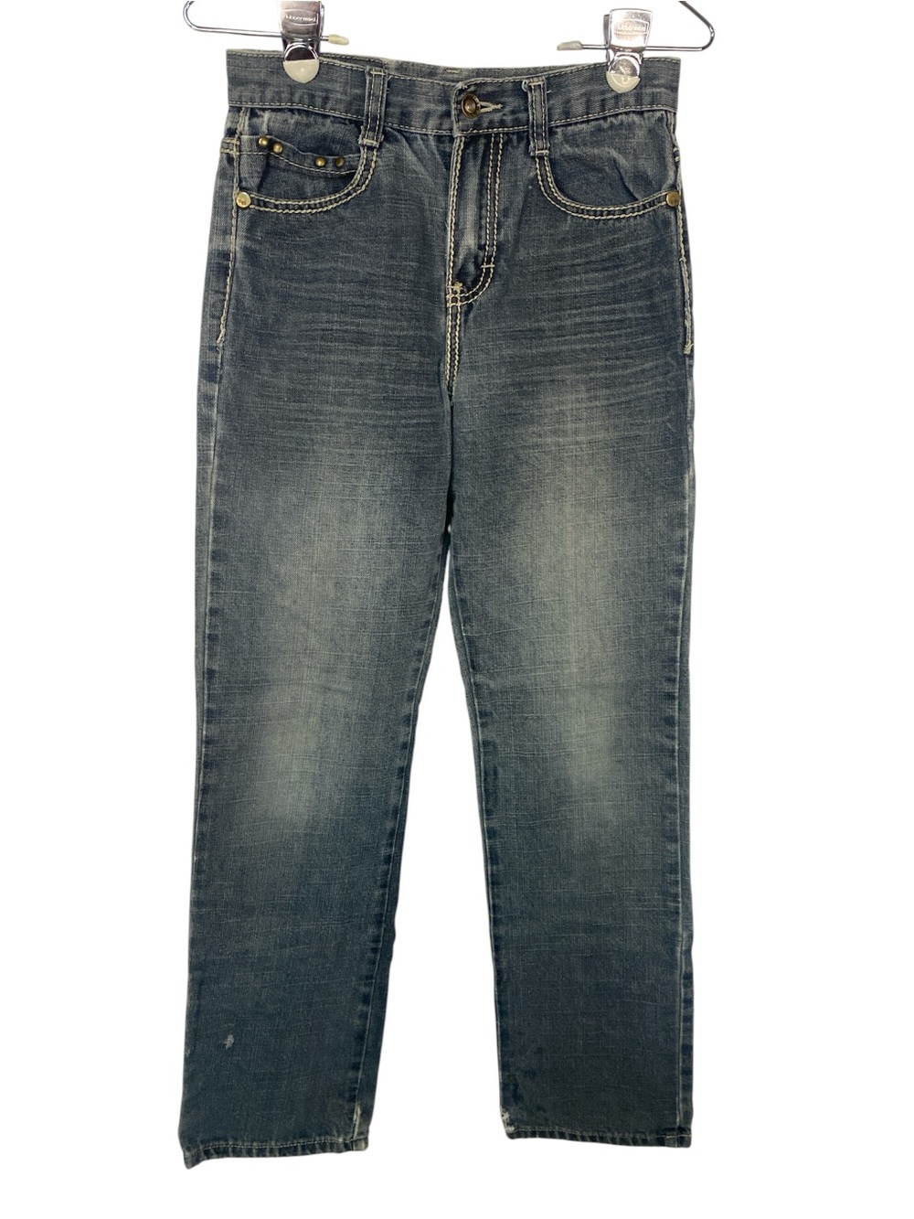 Fubu Slim Straight-Leg Blue Jeans Boys 16